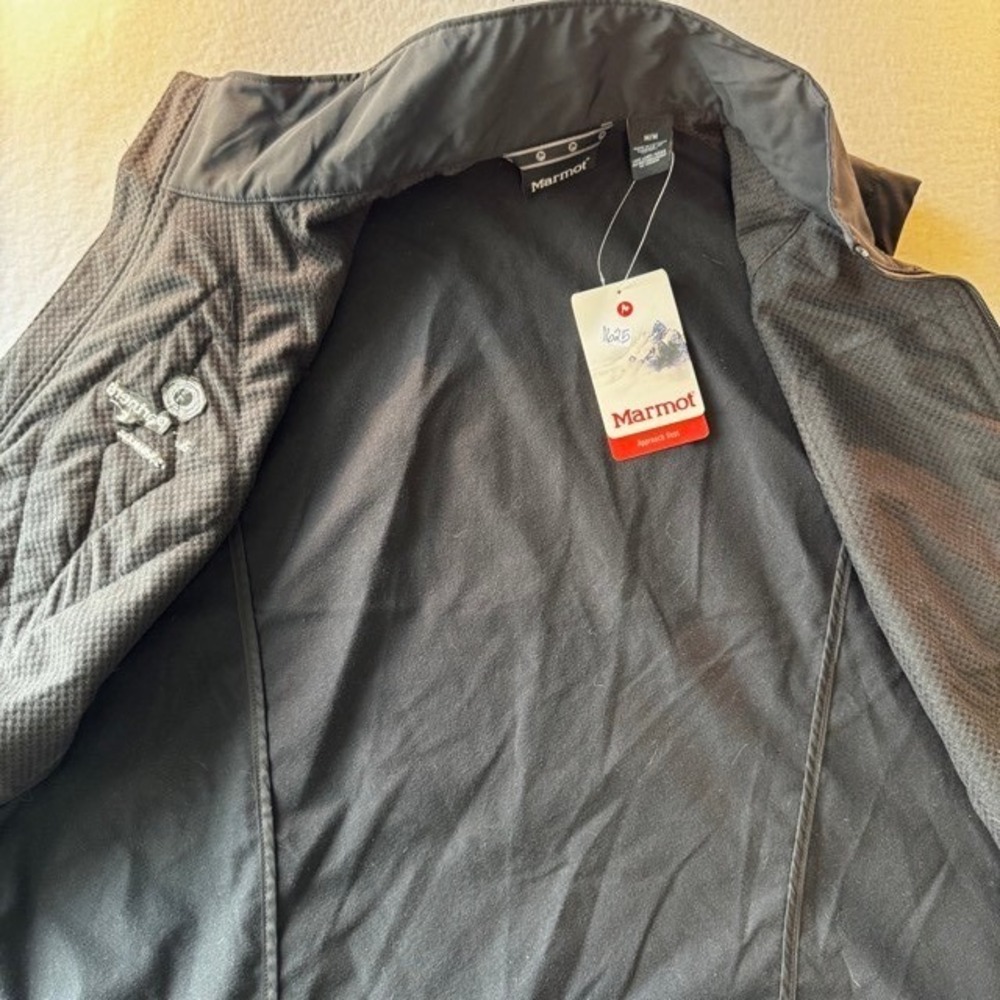 Upcycled Marmot Approach Vest Men's M Lightweight Outdoor Aztec Blanket patch - Picture 6 of 9